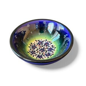 Boho Ceramic Glazed Jewelry Trinket Key Bowl